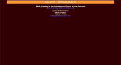 Desktop Screenshot of mickbrigden.com